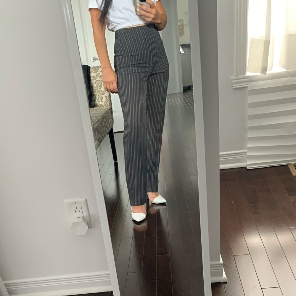 Vintage Gianni Versace high waisted wool pants